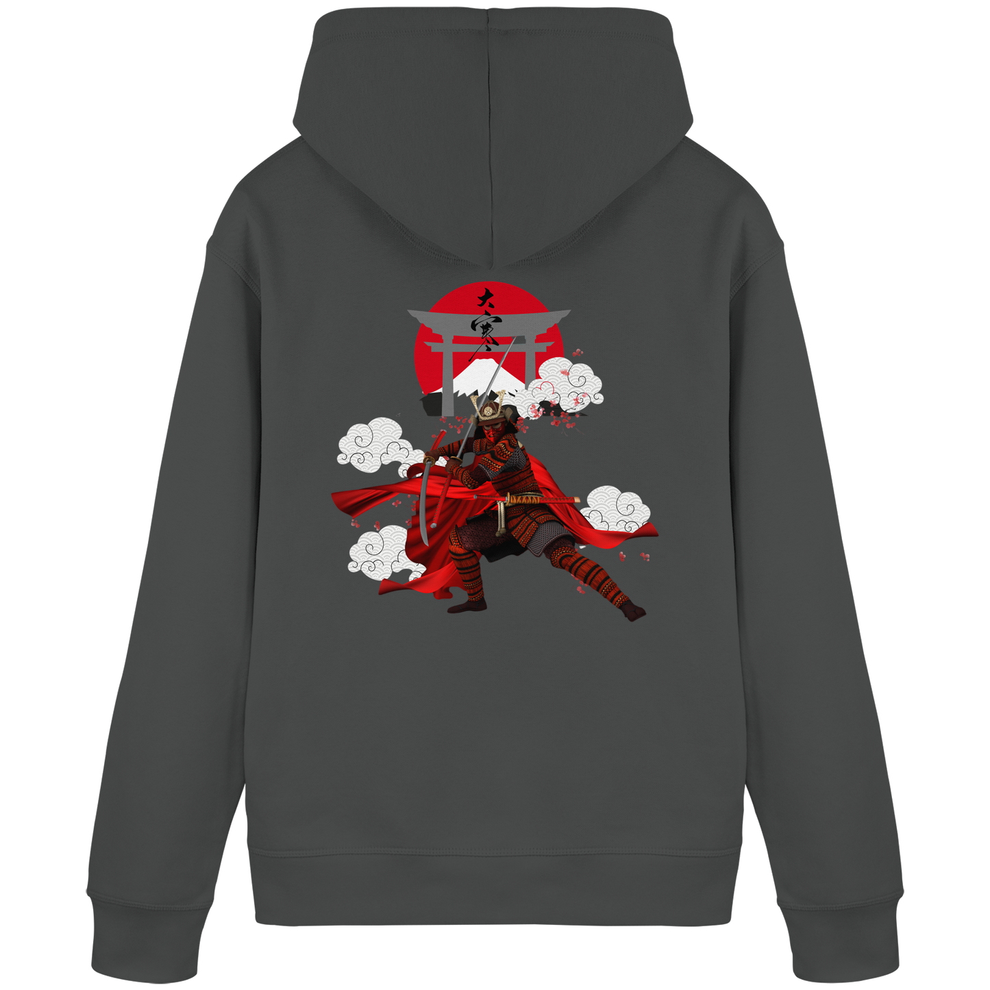Anthraciter Samurai Hoodie