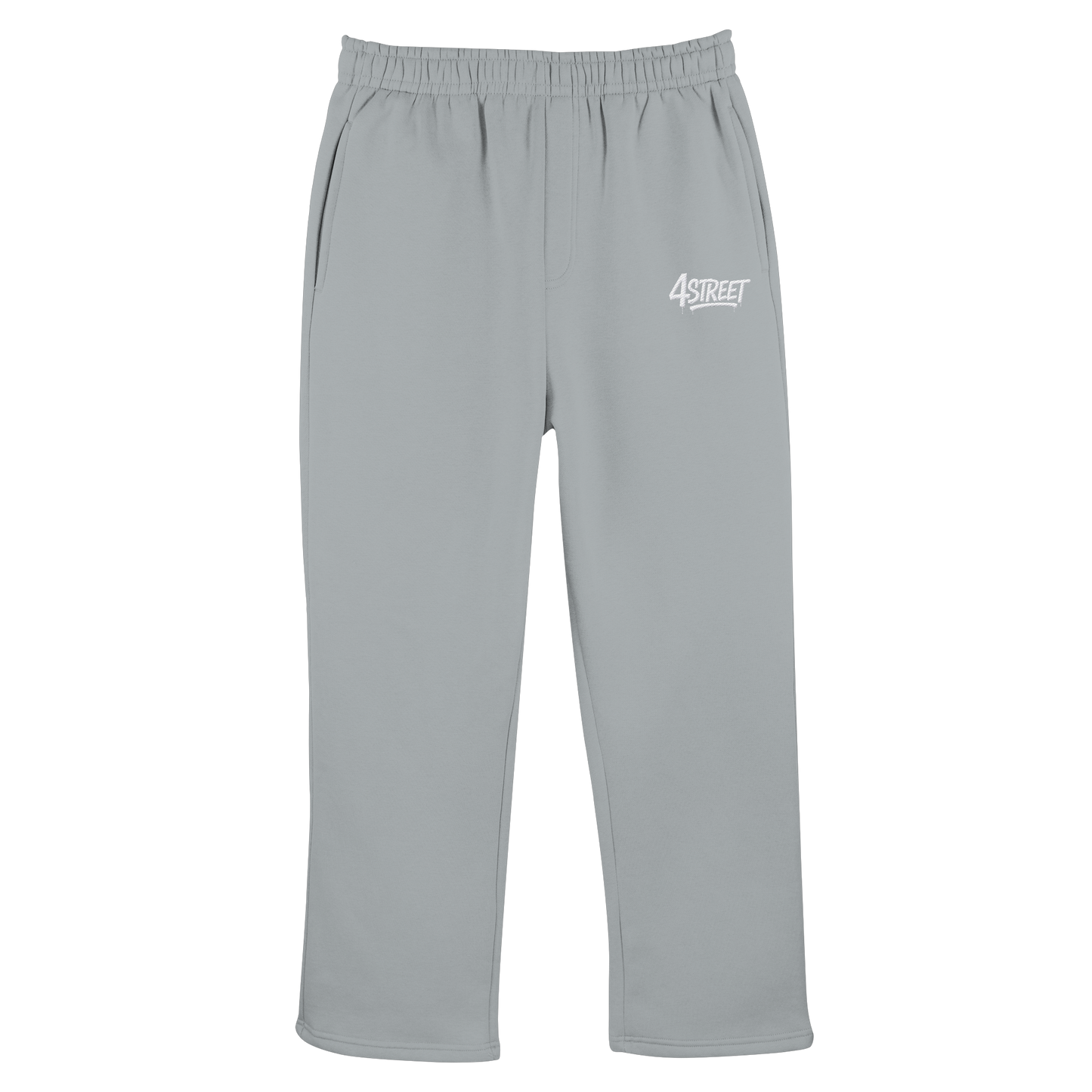 Light Asphalte Jogging-Hose mit 4Street Logo