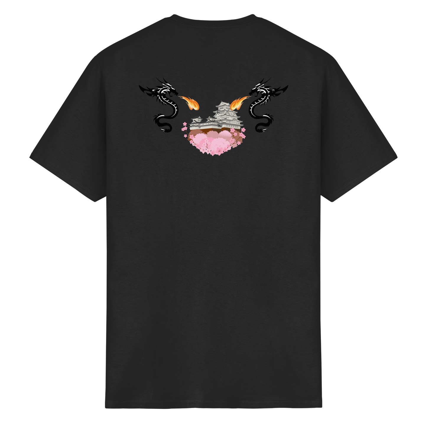 Schwarzes Drachenatem T-Shirt 