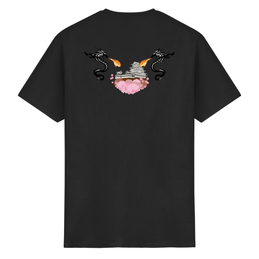 Schwarzes Drachenatem T-Shirt 