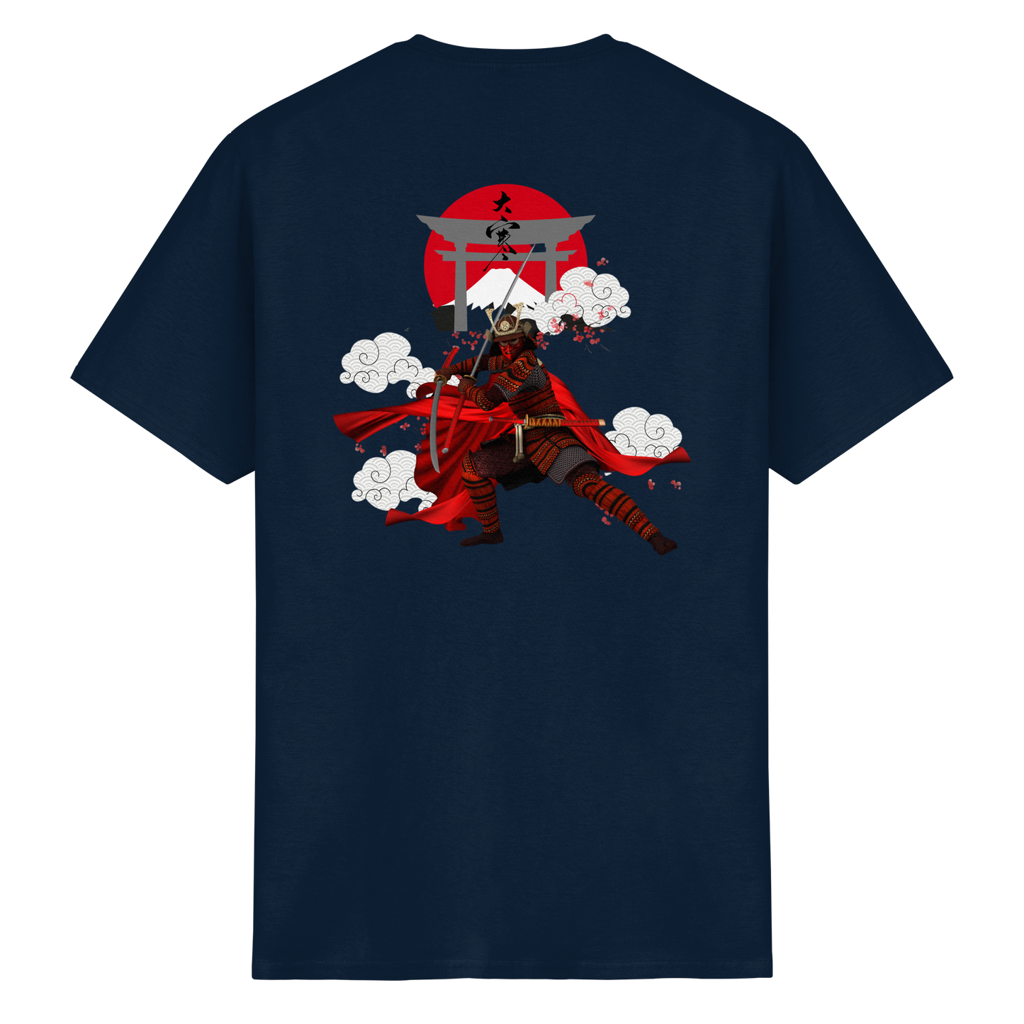 Navy Samurai Japan T-Shirt