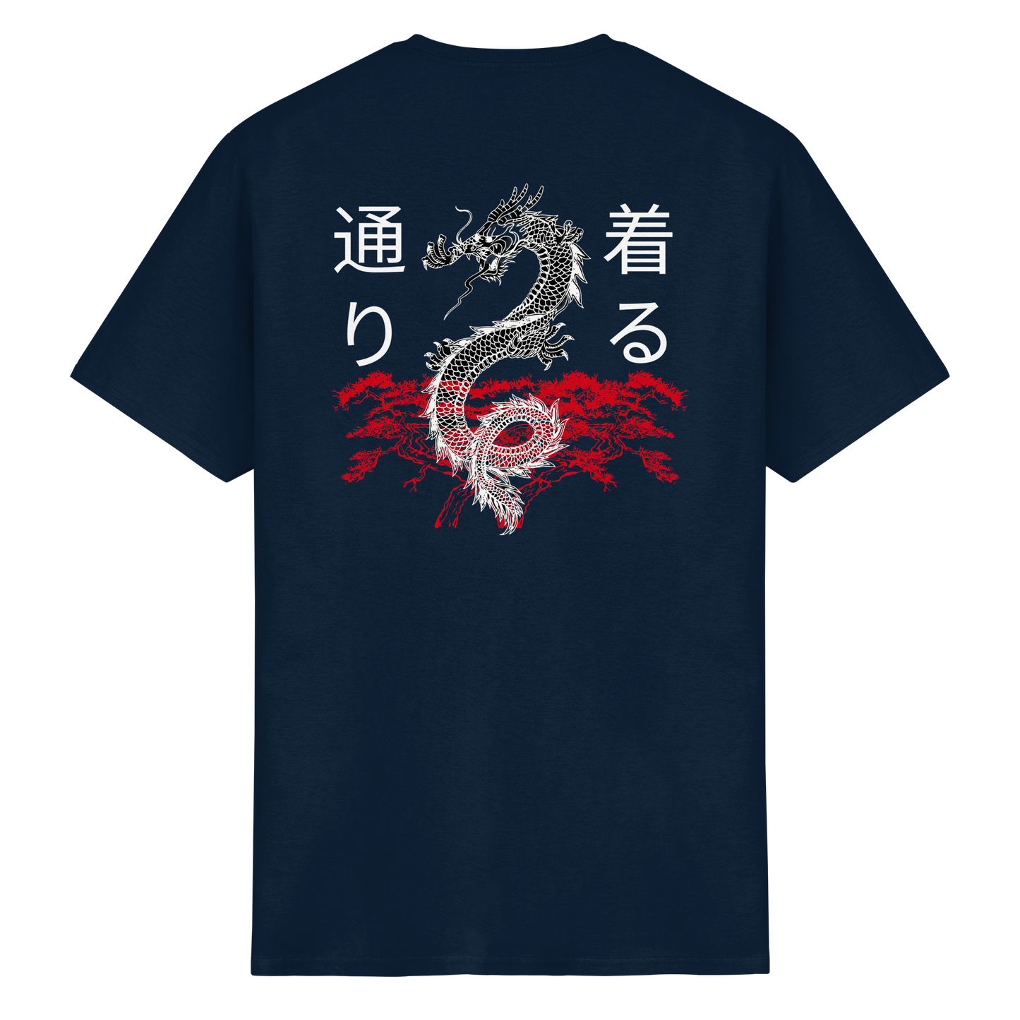 Navy Drachen T-Shirt