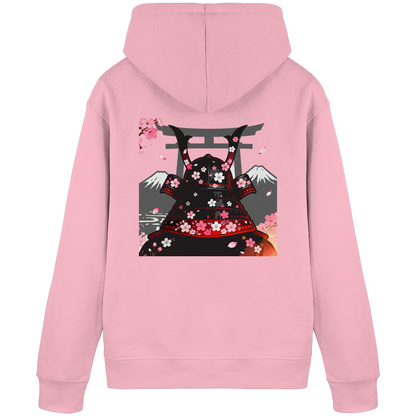 Cotton Pinker Sakura Samurai Hoodie