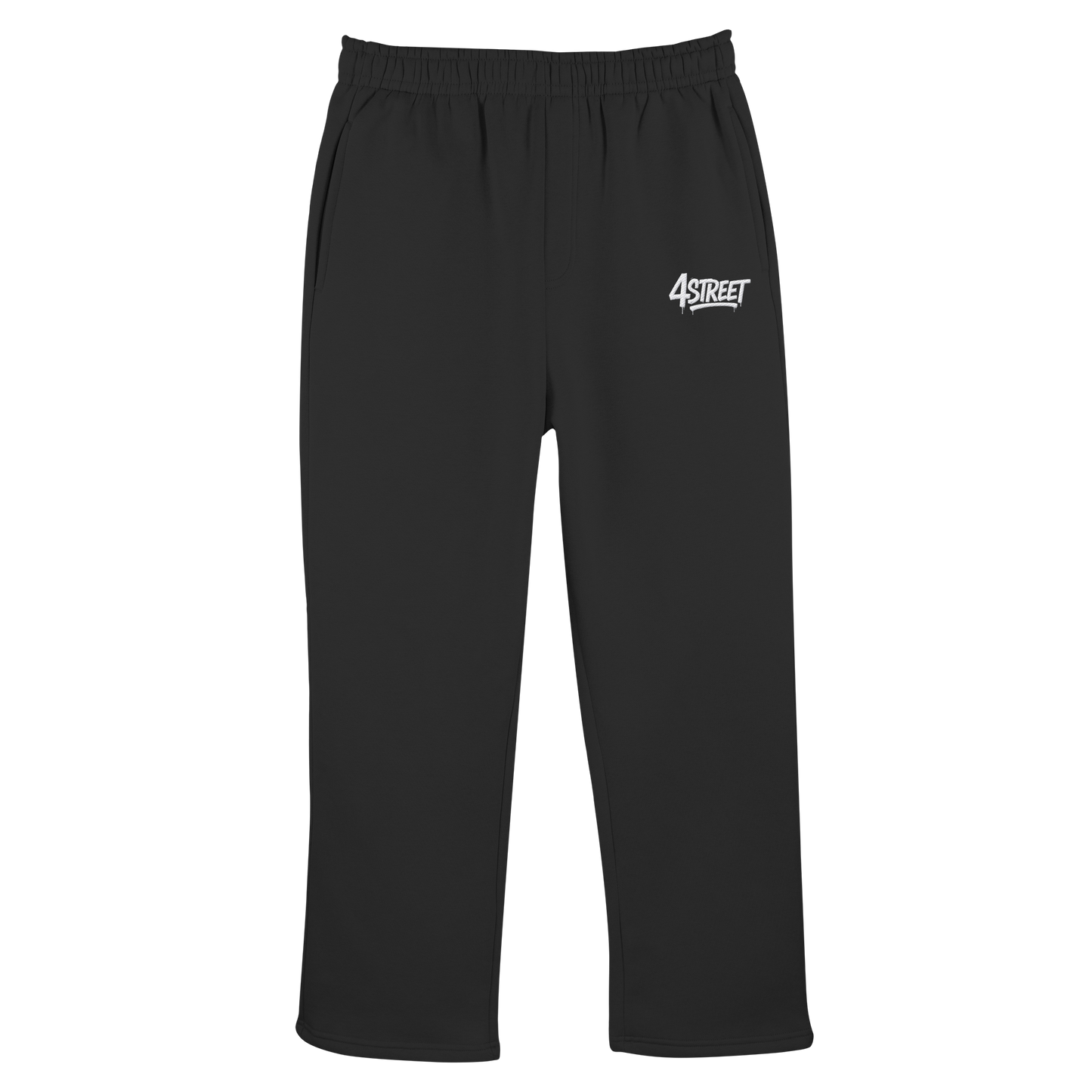 Schwarze Jogging-Hose mit 4Street Logo