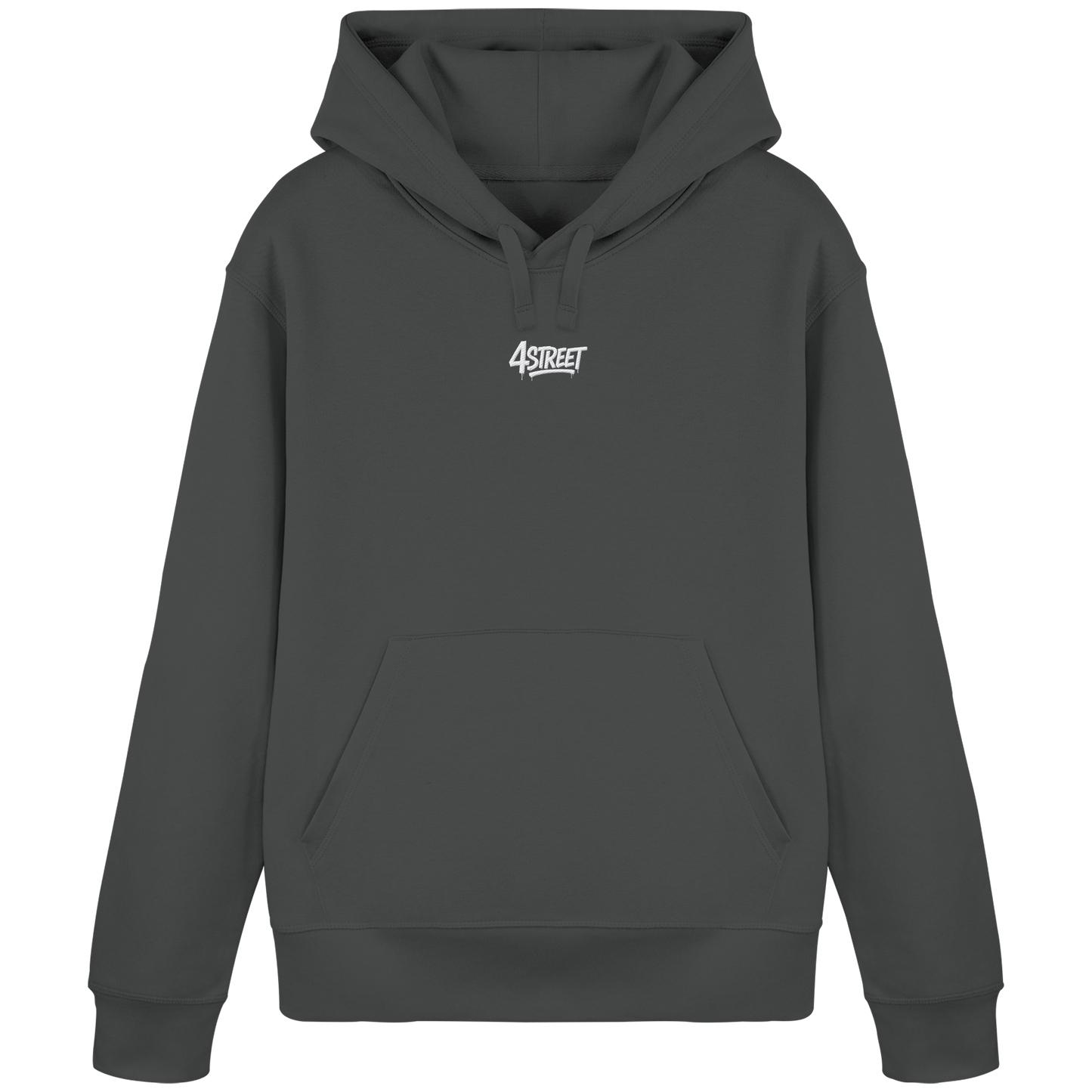 Anthraciter Hoodie mit 4Street Logo
