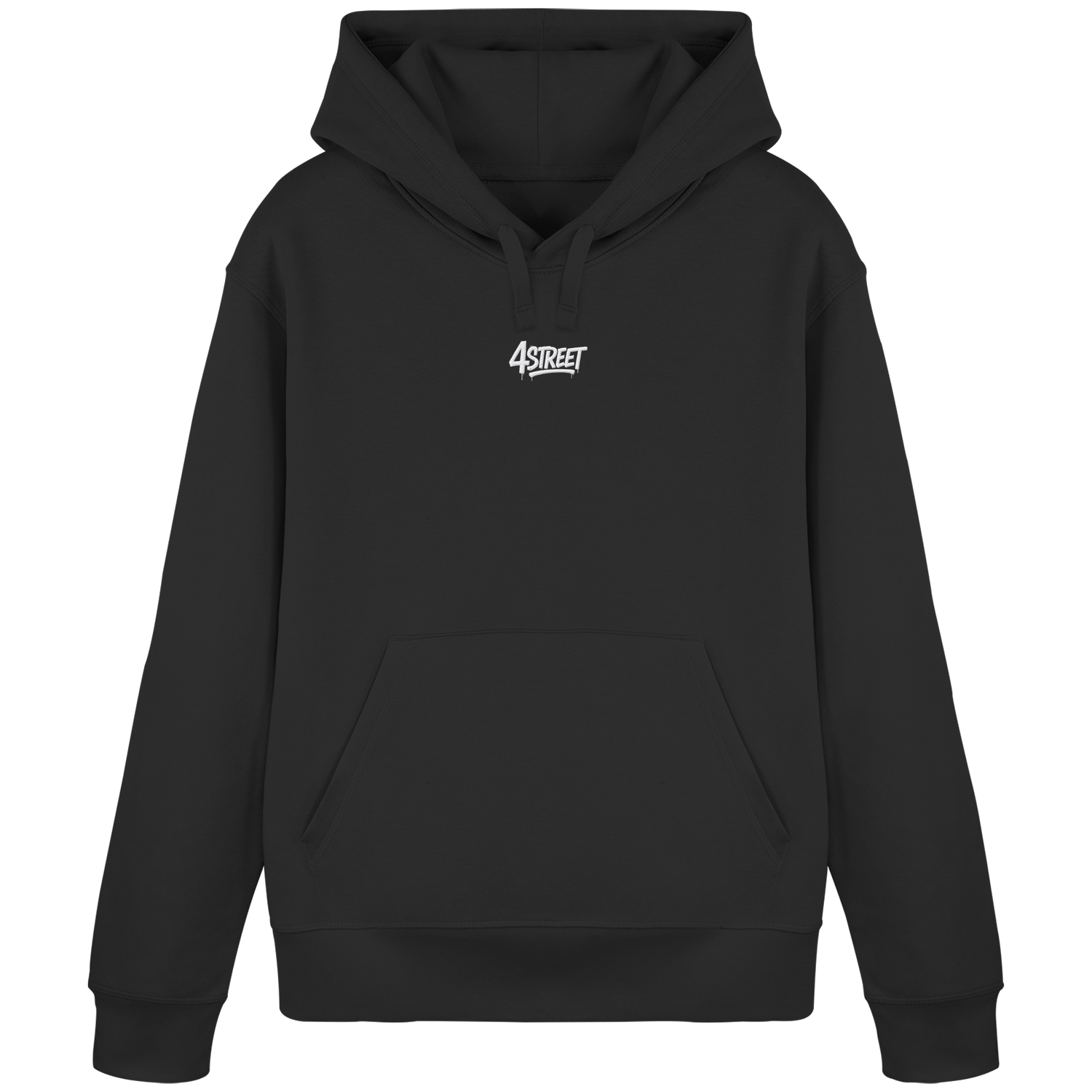 Schwarzer Hoodie mit 4Street Logo