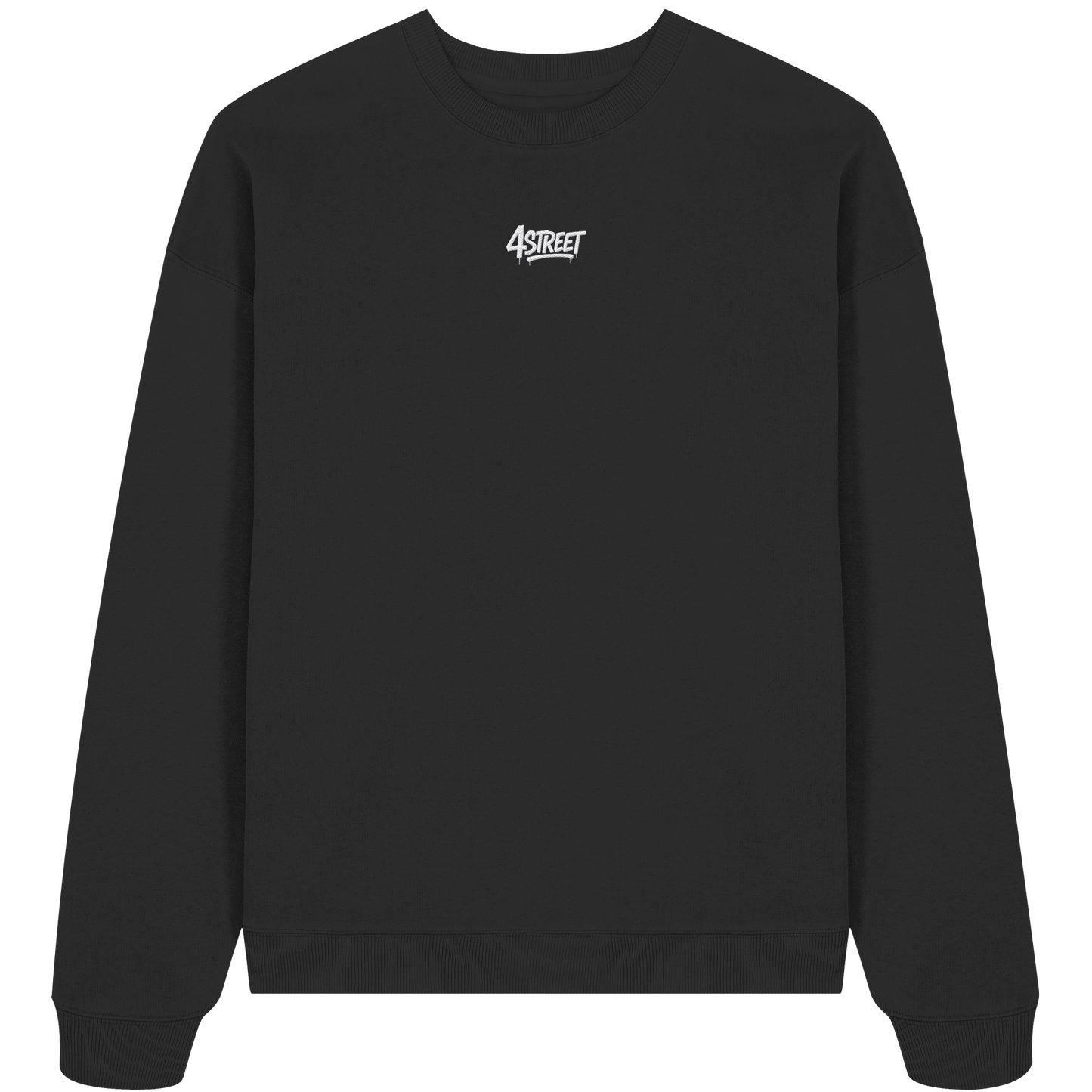 Schwarzer Sweater mit 4Street Logo