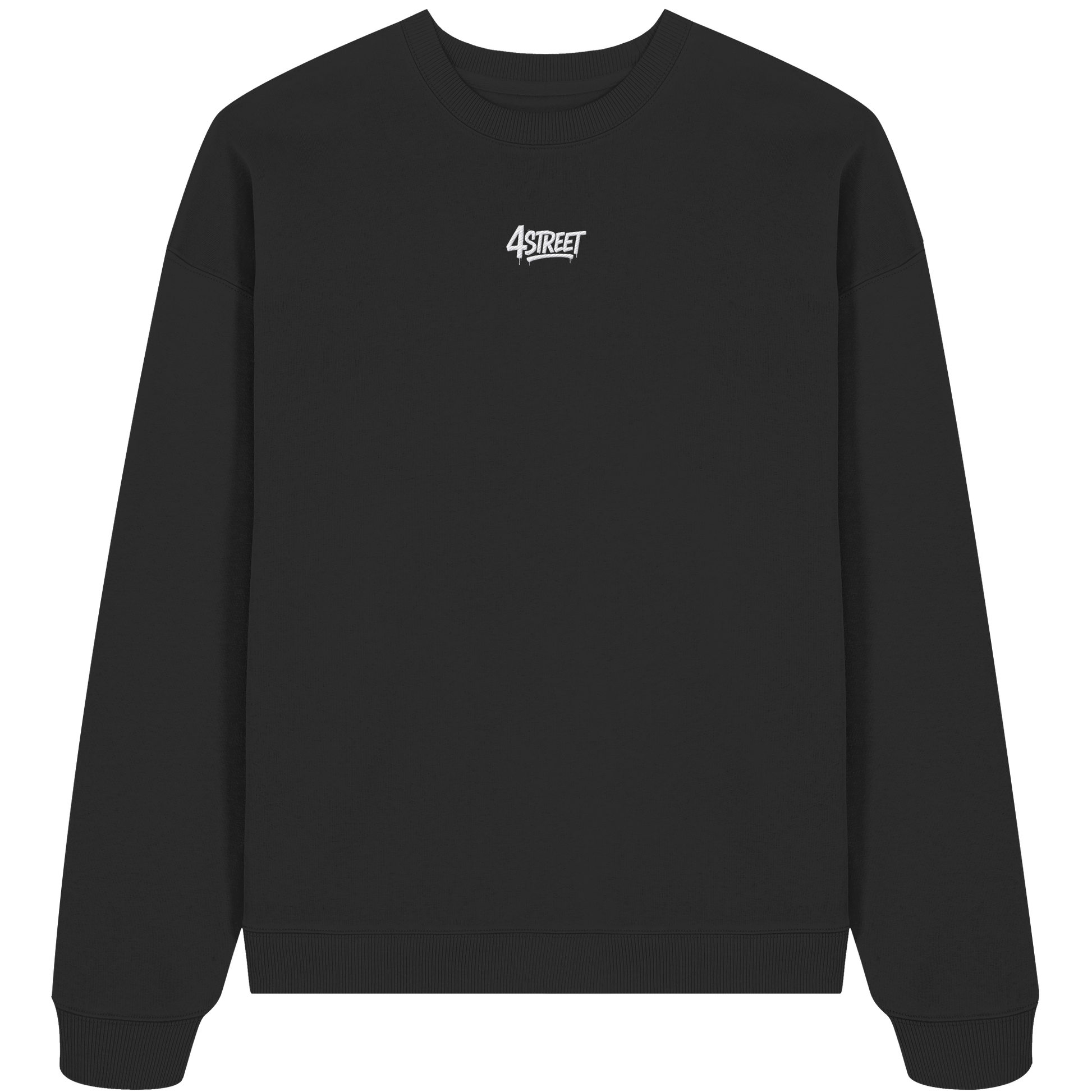 Schwarzer Sweater mit 4Street Logo