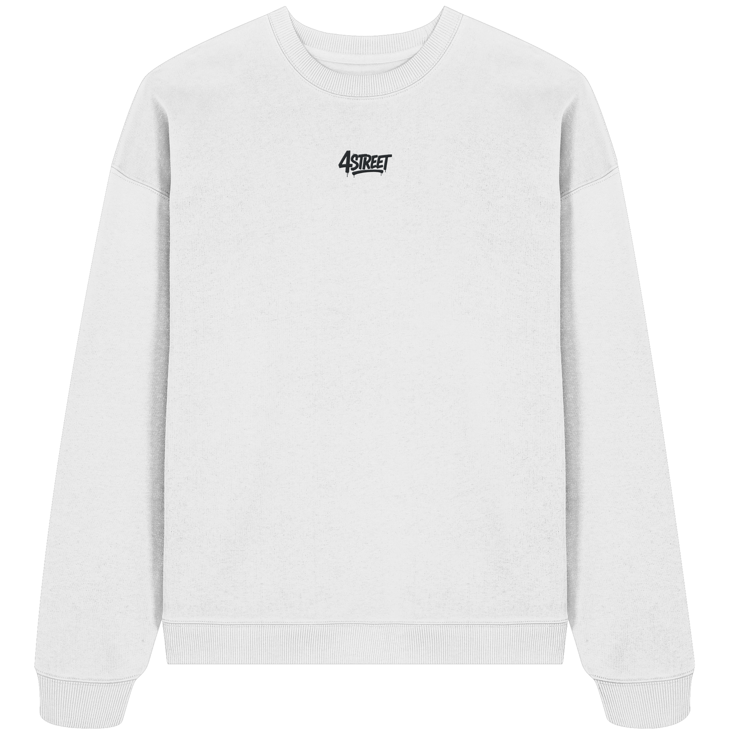 Weißer Sweater mit 4Street Logo