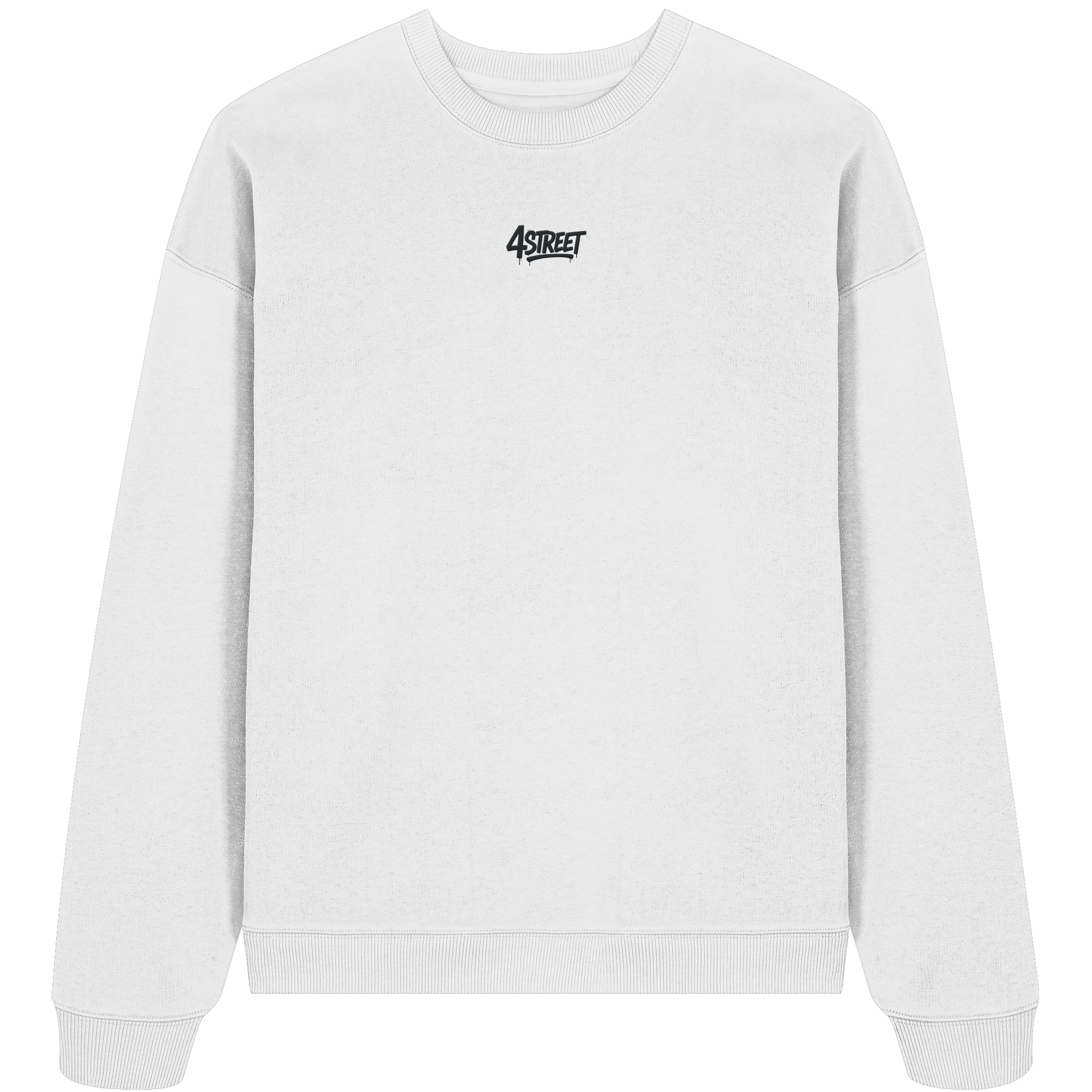 Weißer Sweater mit 4Street Logo