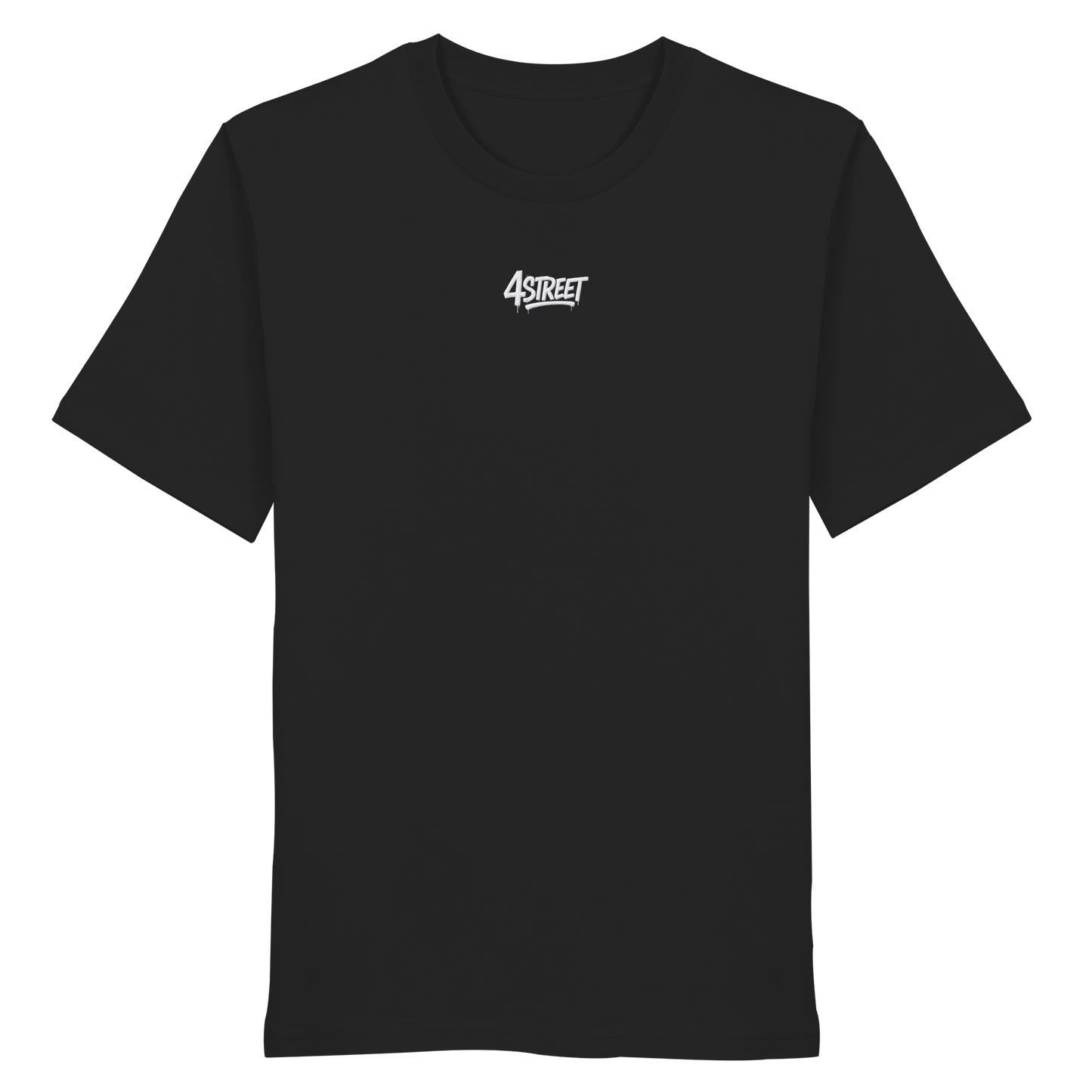 Schwarzes T-Shirt mit 4Street Logo