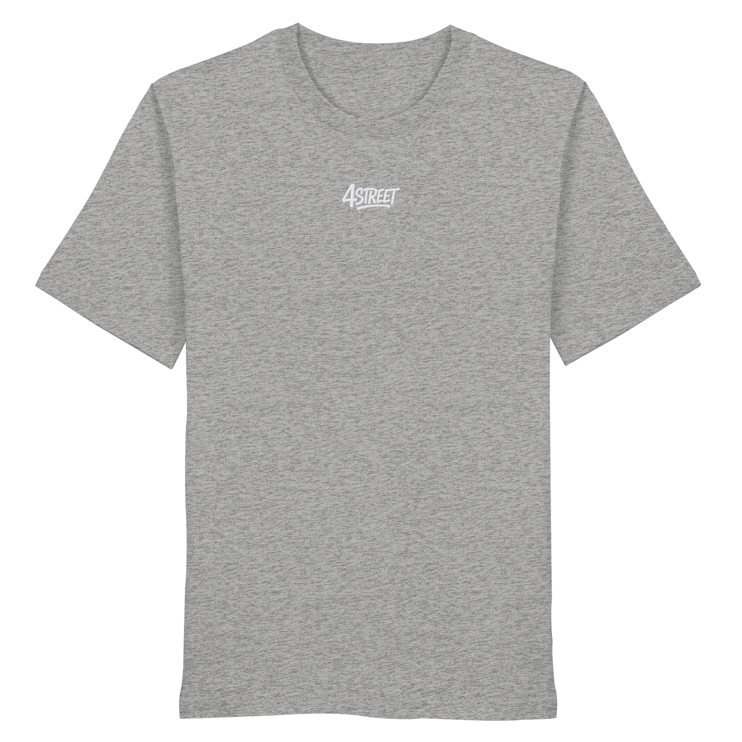 Heather Graues T-Shirt mit 4Street Logo